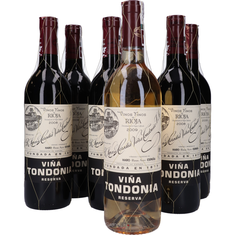 2009 Lopez de Heredia Vina Tondonia Blanco Reserva & 6 fles Tondonia Reserva