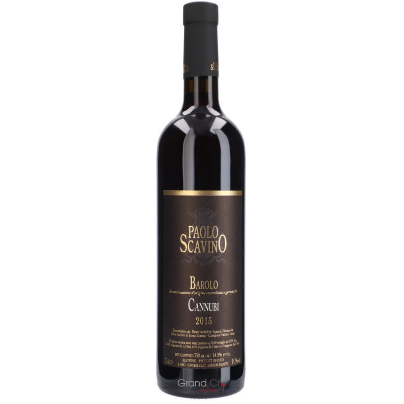 2015 Paolo Scavino Barolo Cannubi DOCG 2015 Paolo Scavino Barolo Cannubi DOCG