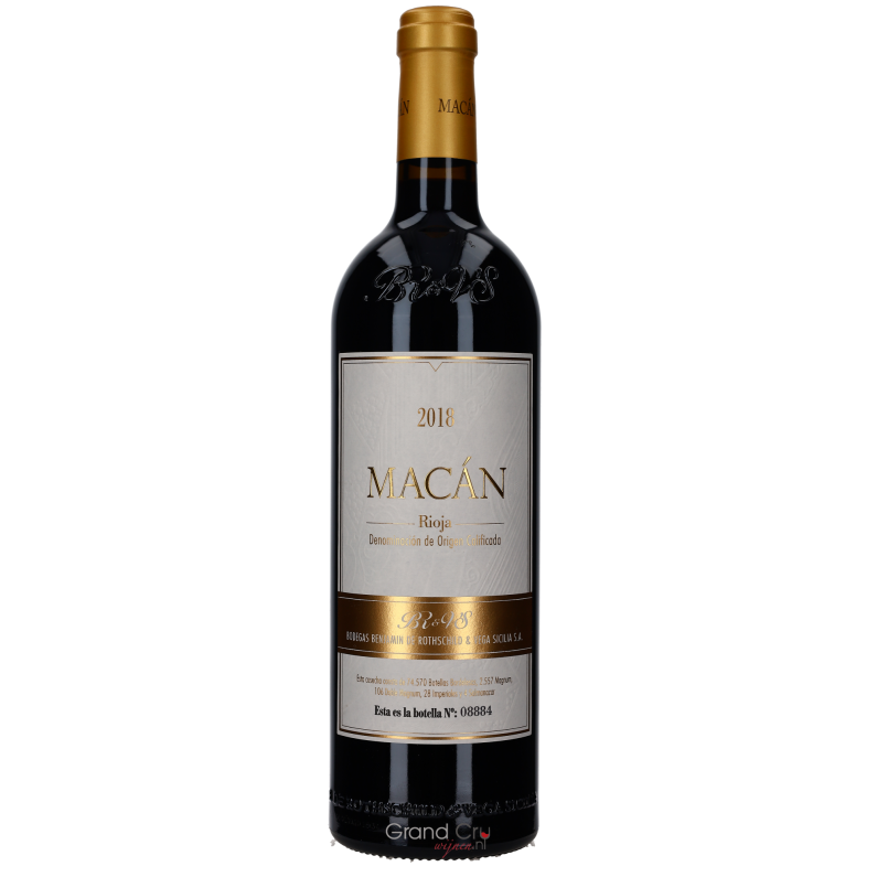 2018 Benjamin de Rothschild Vega Sicilia Macan 2018 Benjamin de Rothschild Vega Sicilia Macan