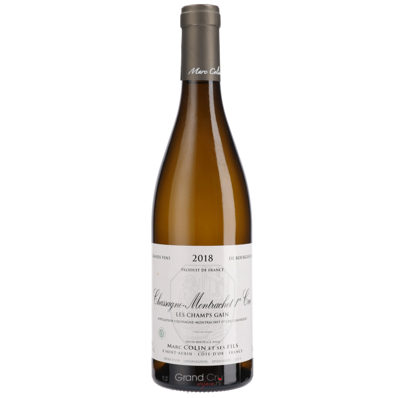 2018 Domaine Marc Colin & Fils Chassagne Montrachet 1er Cru les Champs Gain 2018 Domaine Marc Colin & Fils Chassagne Montrachet 1er Cru les Champs Gain