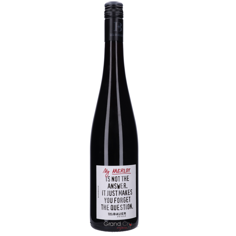 2019 Emil Bauer Merlot “Makes you forget” 2019 Emil Bauer Merlot “Makes you forget”