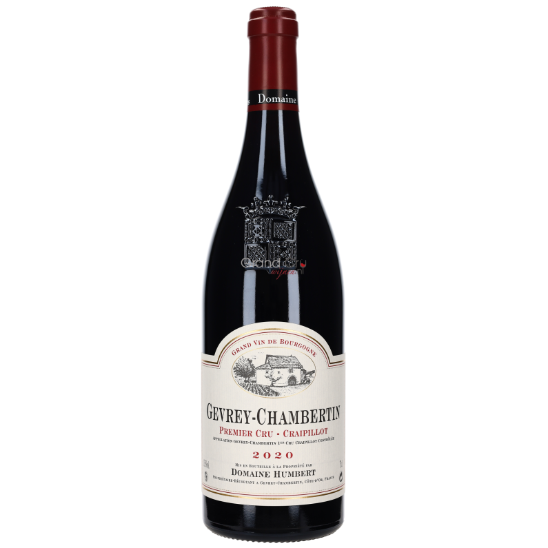 2020 Domaine Humbert Frères Gevrey-Chambertin Premier Cru Craipillot 2020 Domaine Humbert Frères Gevrey-Chambertin Premier Cru Craipillot