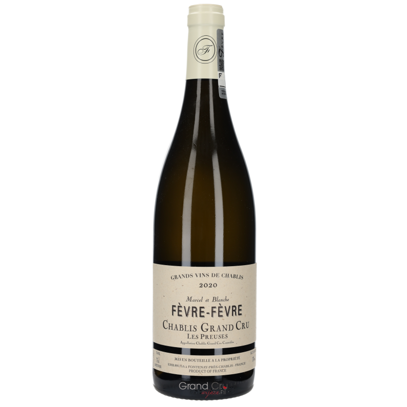 2020 Domaine Nathalie & Gilles Fevres Chablis Grand Cru les Preuses 2020 Domaine Nathalie & Gilles Fevres Chablis Grand Cru les Preuses