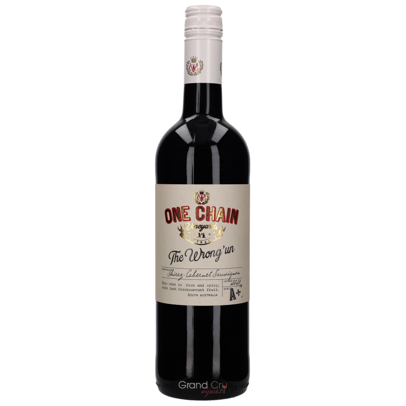 2021 One Chain Vineyards The Wrong Un' Shiraz Cabernet 2021 One Chain Vineyards The Wrong Un' Shiraz Cabernet