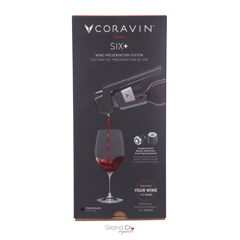 Coravin Model Six+ piano black Coravin Model Six+ piano black