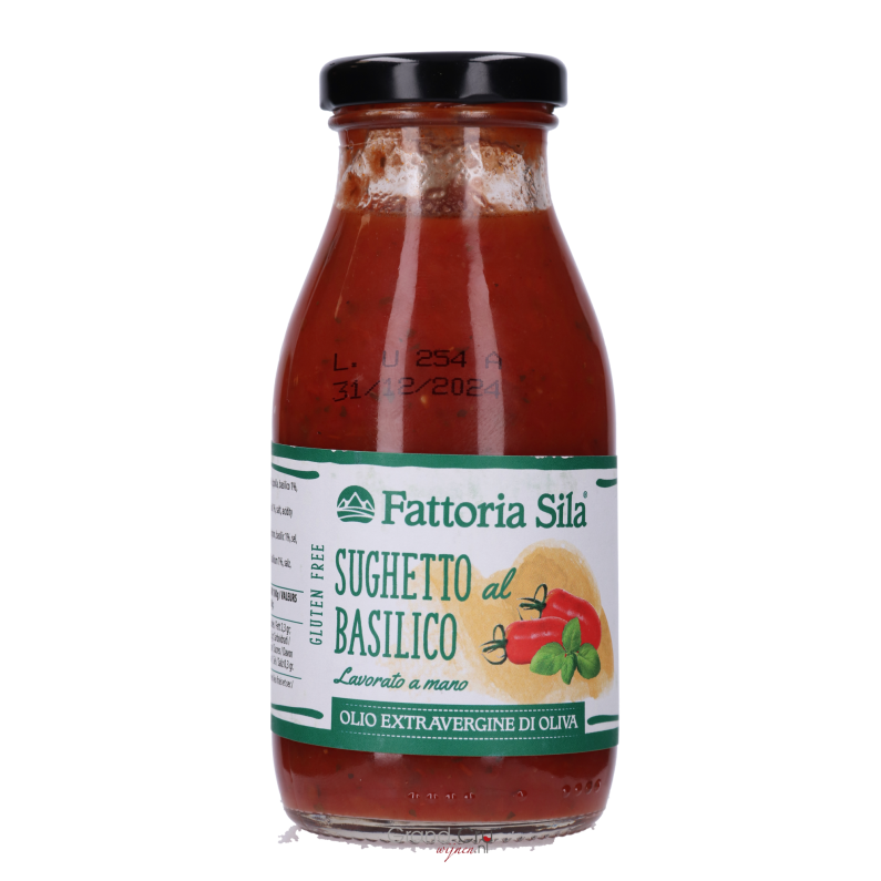 Fattoria Sila Sughetto al Basilico Olio Extravergine di Oliva Fattoria Sila Sughetto al Basilico Olio Extravergine di Oliva