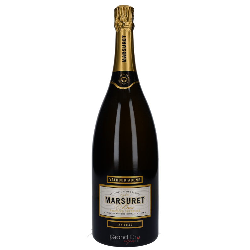 Marsuret Prosecco Superiore di Valdobbiadene DOCG Brut San Boldo Magnum Marsuret Prosecco Superiore di Valdobbiadene DOCG Brut San Boldo Magnum