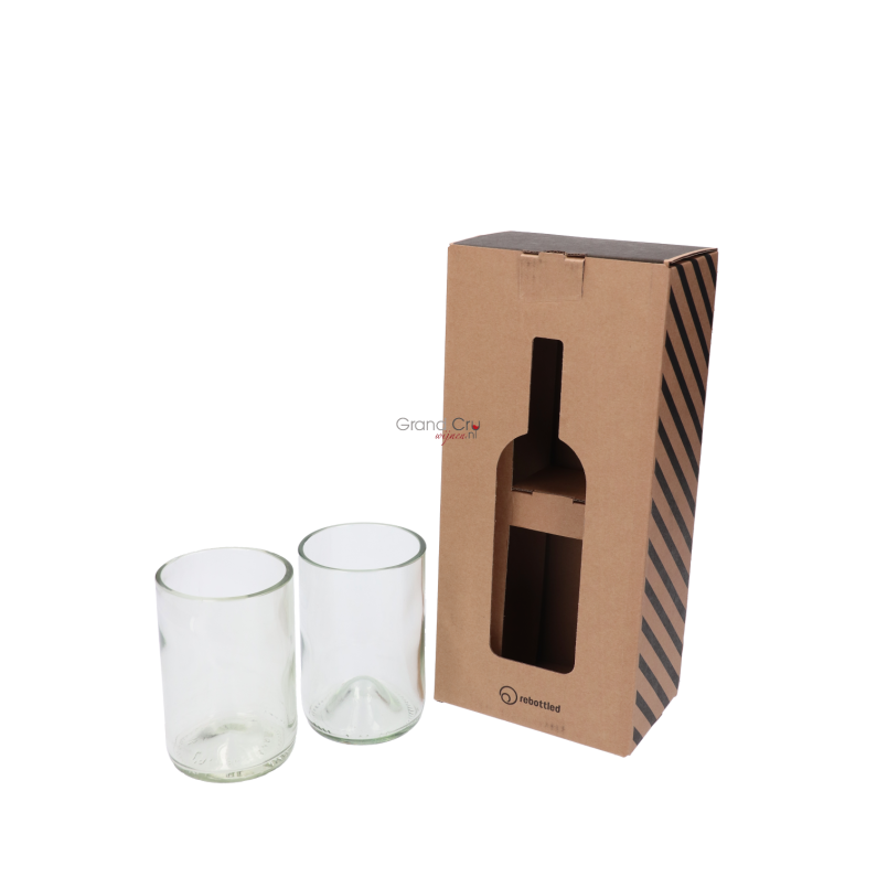 Rebottled Tumbler 2-Pack Clear Rebottled Tumbler 2-Pack Clear