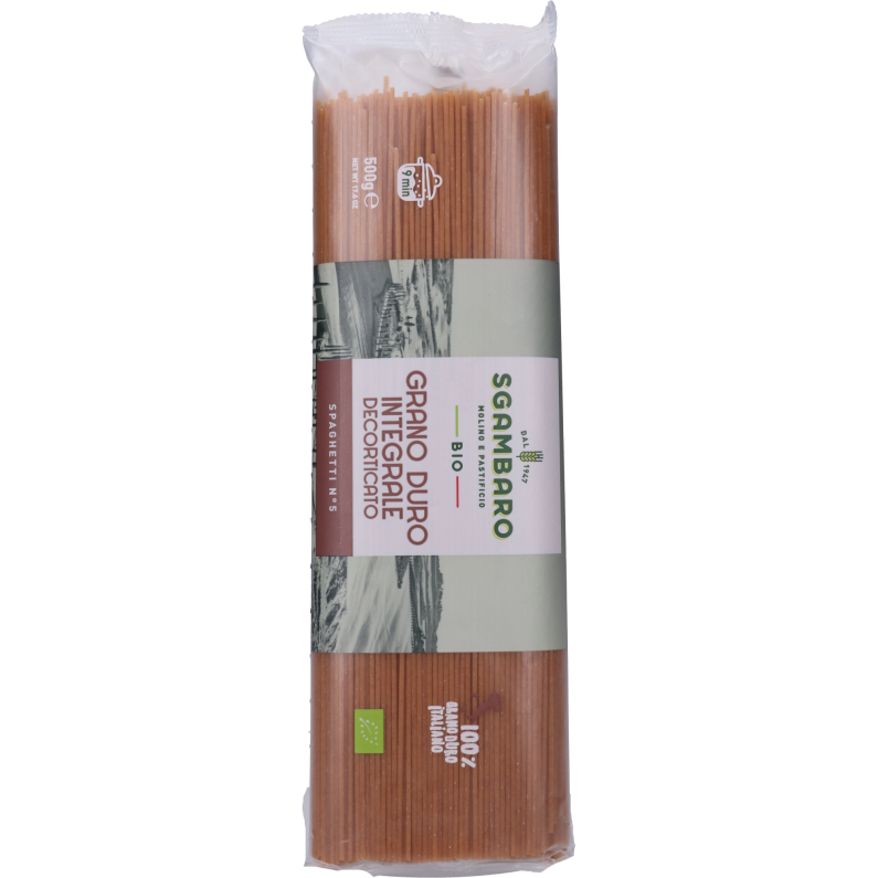 Sgambaro Gran Duro Integrale Spaghetti No. 5 BIO Sgambaro Gran Duro Integrale Spaghetti No. 5 BIO