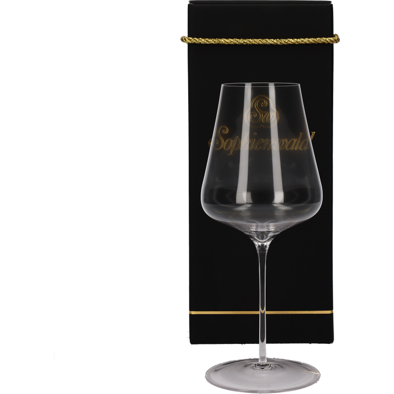 Sophienwald Luxe Giftbox met Phoenix Bordeaux glas (1 stuks)