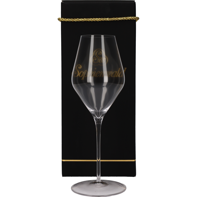 Sophienwald Luxe Giftbox met Phoenix Champagne glas (1 stuks)
