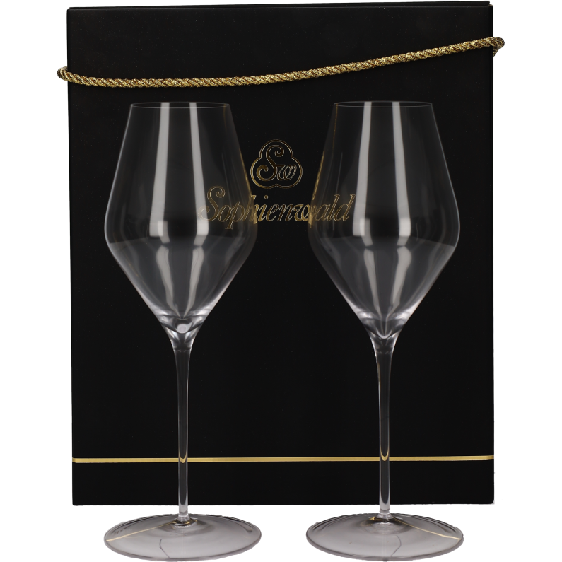 Sophienwald Luxe Giftbox met Phoenix Champagne glazen (2 stuks)