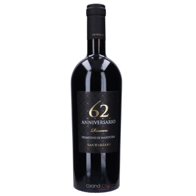 2018 San Marzano Anniversario 62 Primitivo di Manduria Riserva