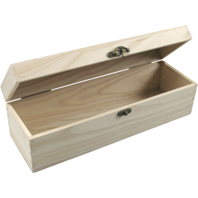 Luxe scharnierkist voor 1 fles