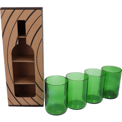 Rebottled Tumbler 4-Pack Green