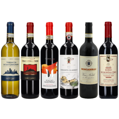 KlareWijn Proefpakket Toscane