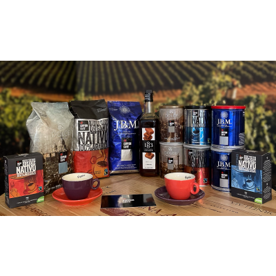 Stel uw eigen koffie Goppion Caffè pakket samen