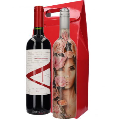 Viña Vik La Piu Belle Rosé and VIK A Giftbox
