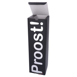 Wijndoos Proost Zwart voor 1 fles